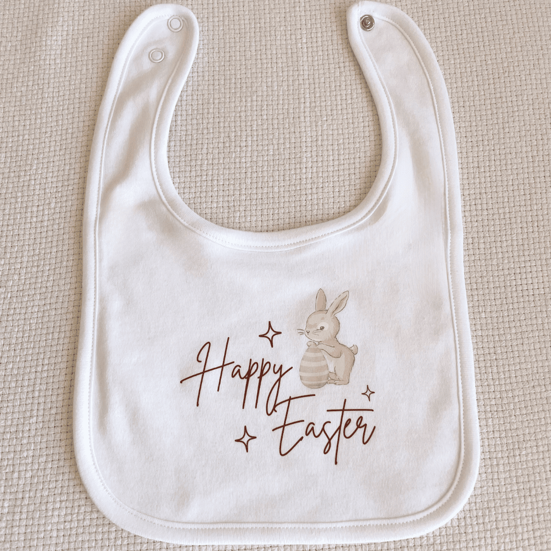 Happy Easter Bib | Bohemian Bright