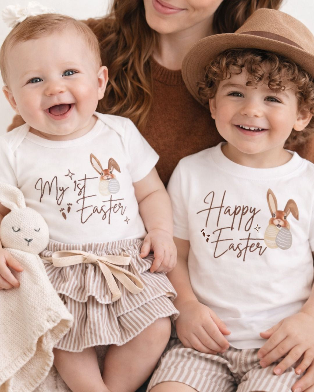 Kids Happy Easter T-Shirt Bundle | Skirt | Bohemian Bright
