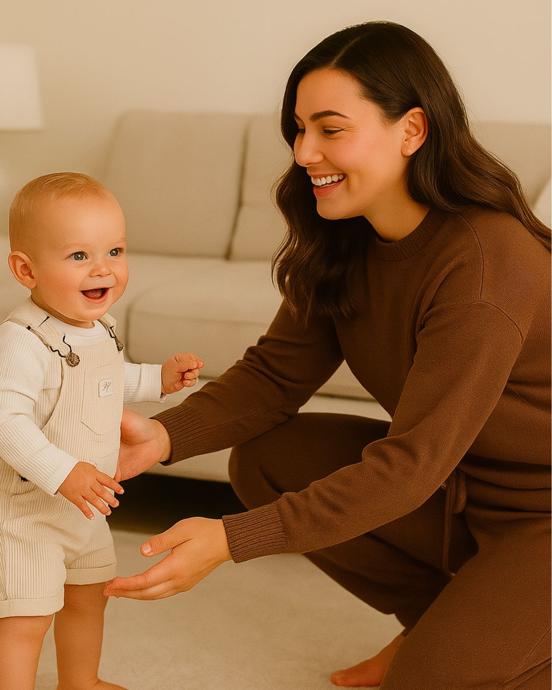 Chocolate Knit Jumper | Bohemian Bright