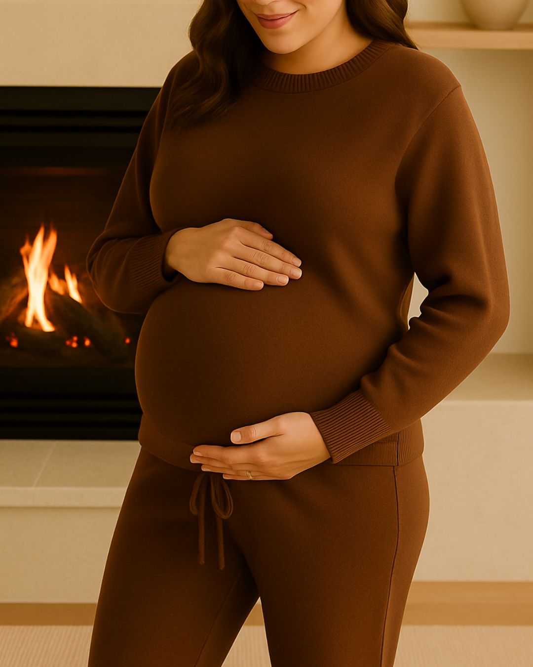 Chocolate Knit Jumper | Bohemian Bright