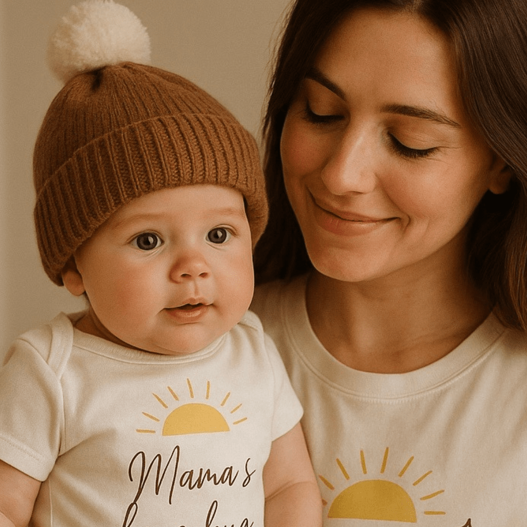 Organic Cotton Mama T-Shirt | Bohemian Bright