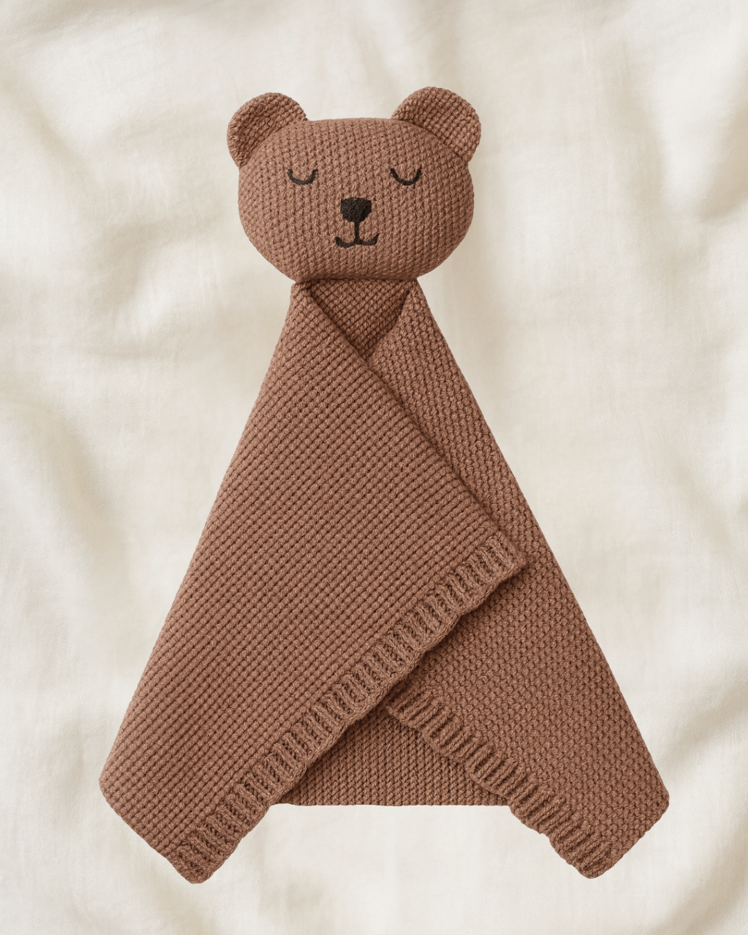 Organic Cotton Brown Bear Comforter | Bohemian Bright