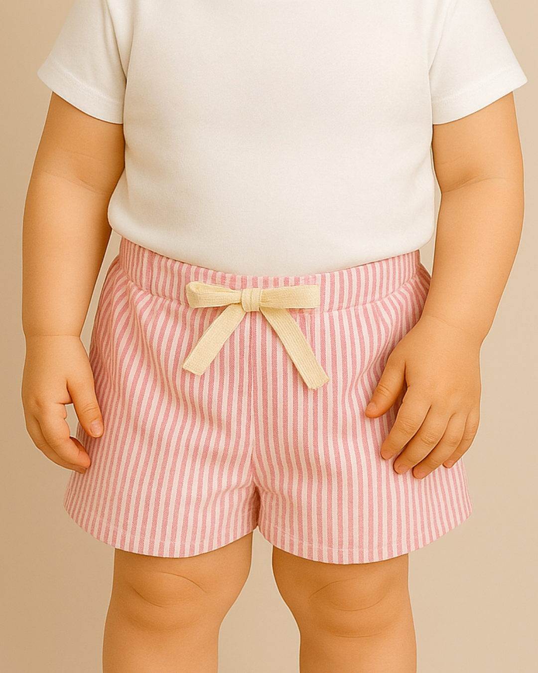 Stripe Shorts | Pink | Bohemian Bright