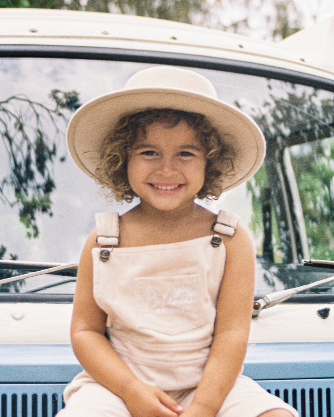 Adjustable Little Fedora | Oliver Sand - PRE ORDER | Bohemian Bright