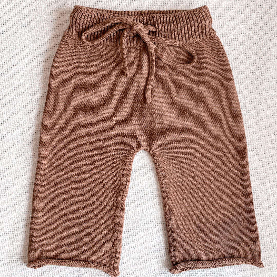 Mama Chocolate Knit Pant | Bohemian Bright