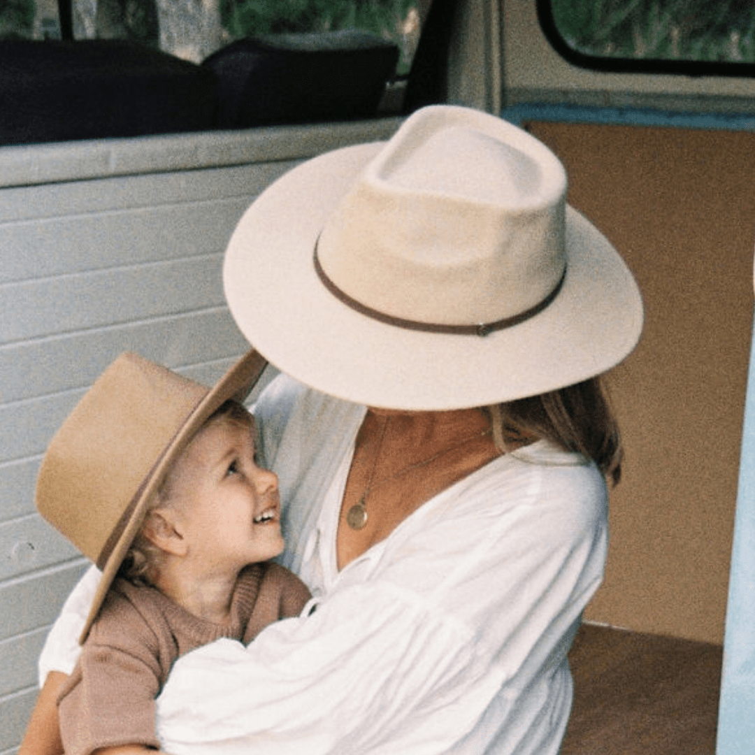 Oliver Sand Wool Fedora | Bohemian Bright