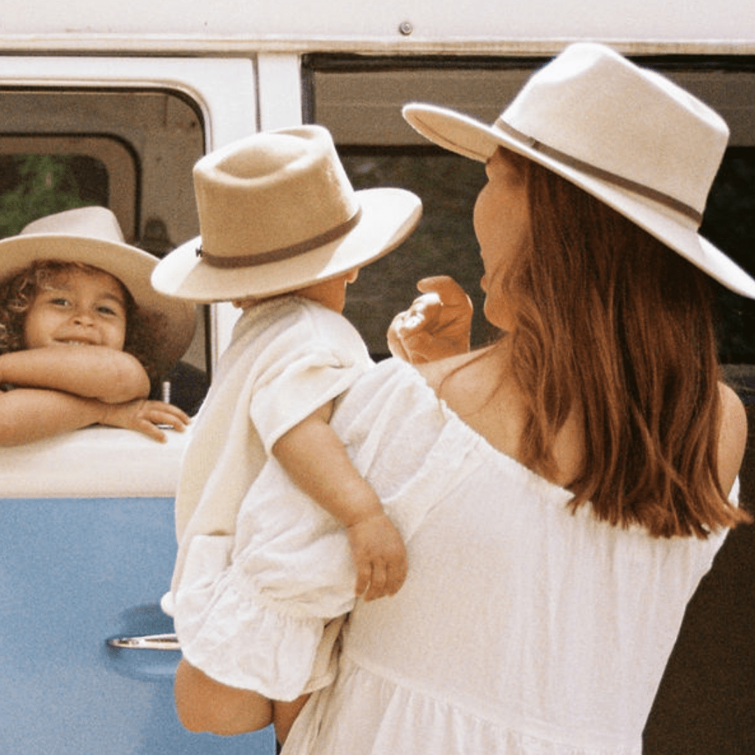 Oliver Sand Wool Fedora | Bohemian Bright