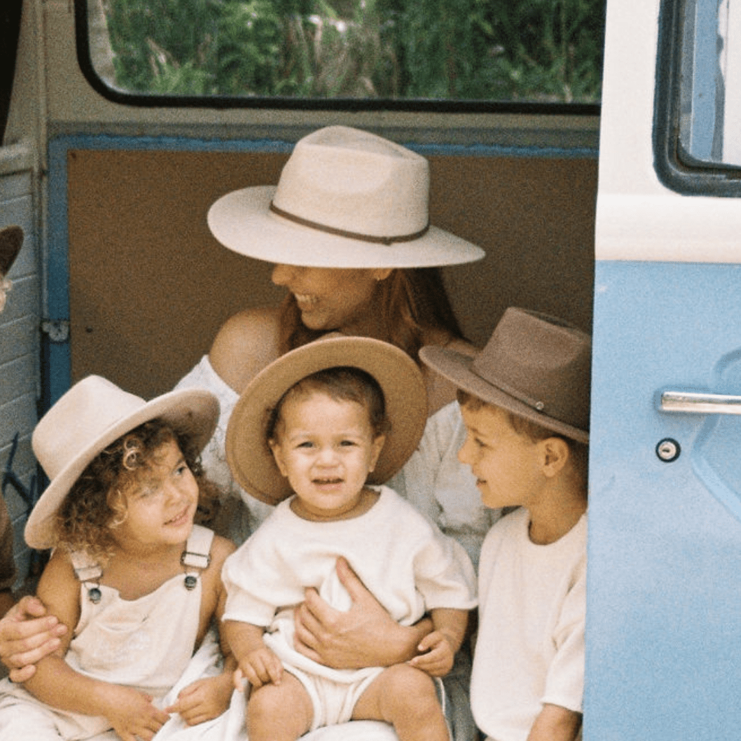 Oliver Sand Wool Fedora | Bohemian Bright