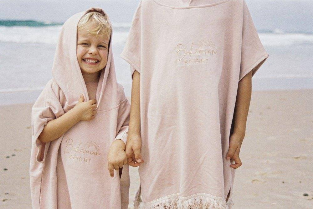 Golden Sands Mini's Hooded Towel | Bohemian Bright