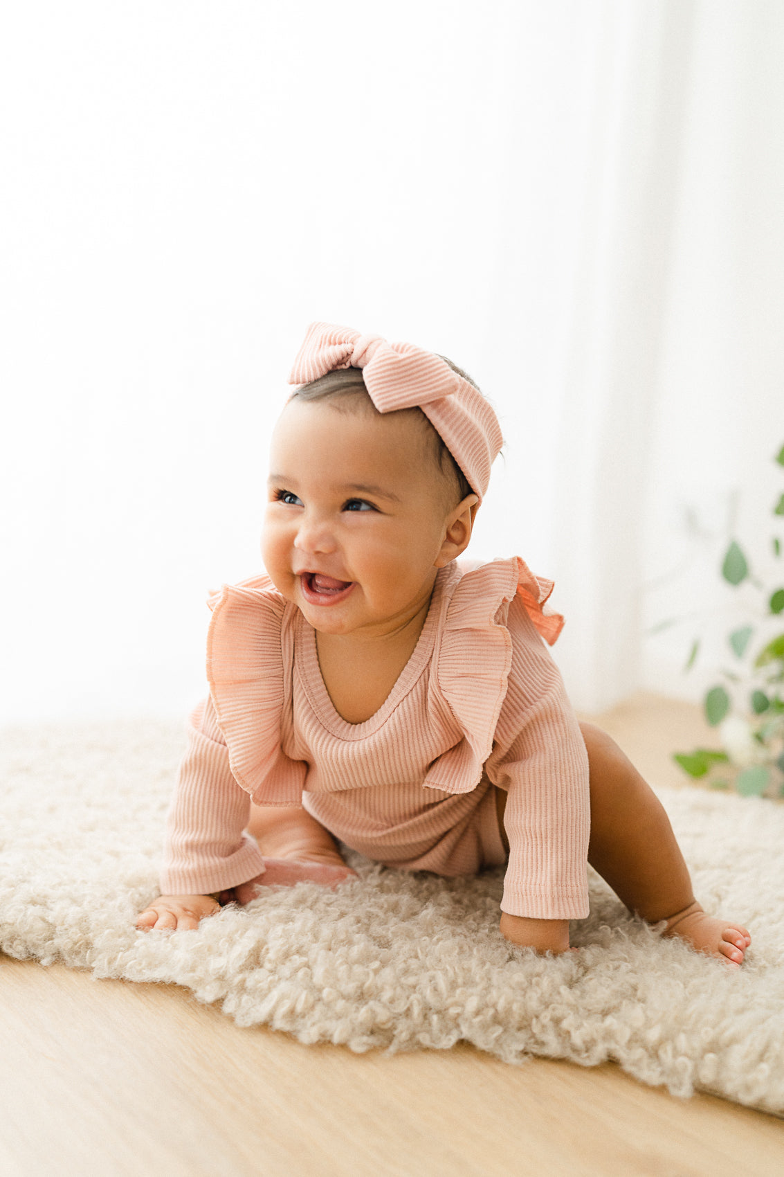 Baby romper and outlet headband