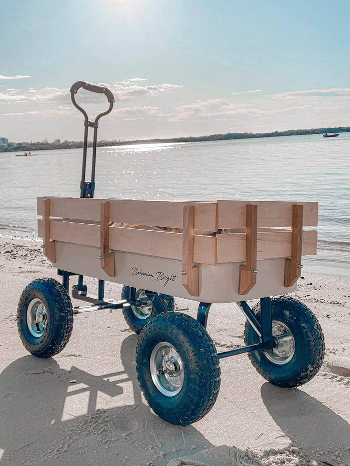 Beach Cart: The Beach Day Game Changer from Bohemian Bright