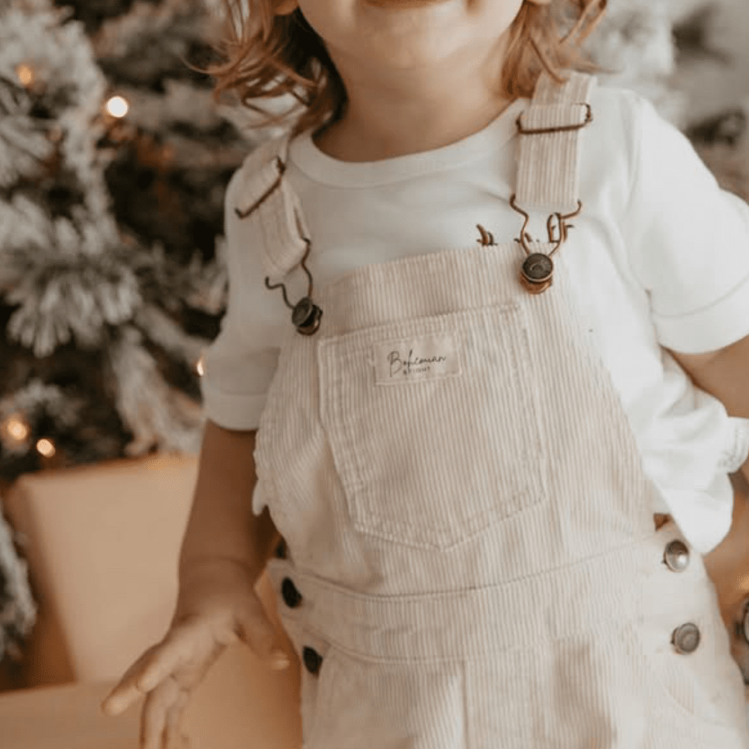 Seaside Cotton Cord Overalls | Bohemian Bright