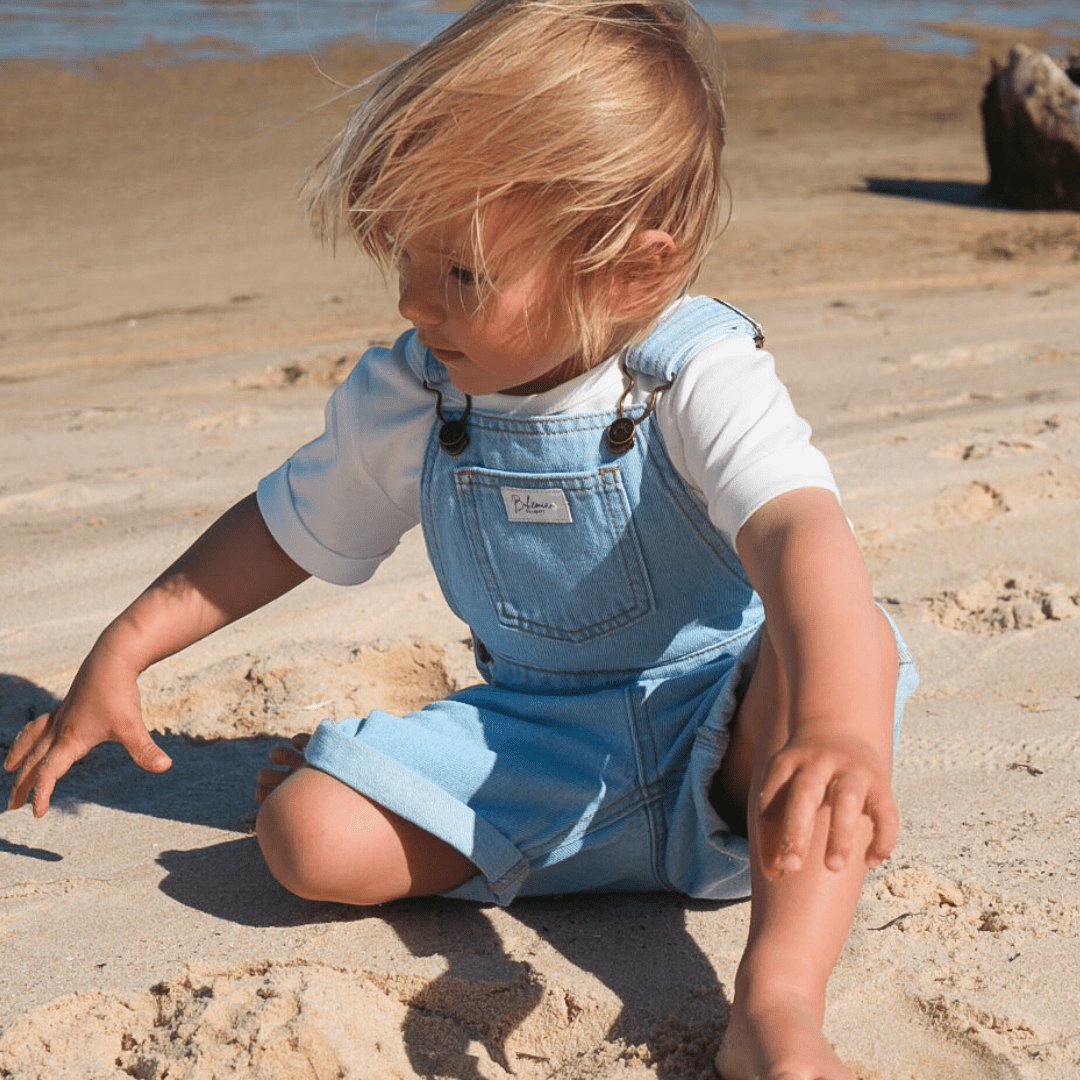 Seaside Denim Overalls | Bohemian Bright