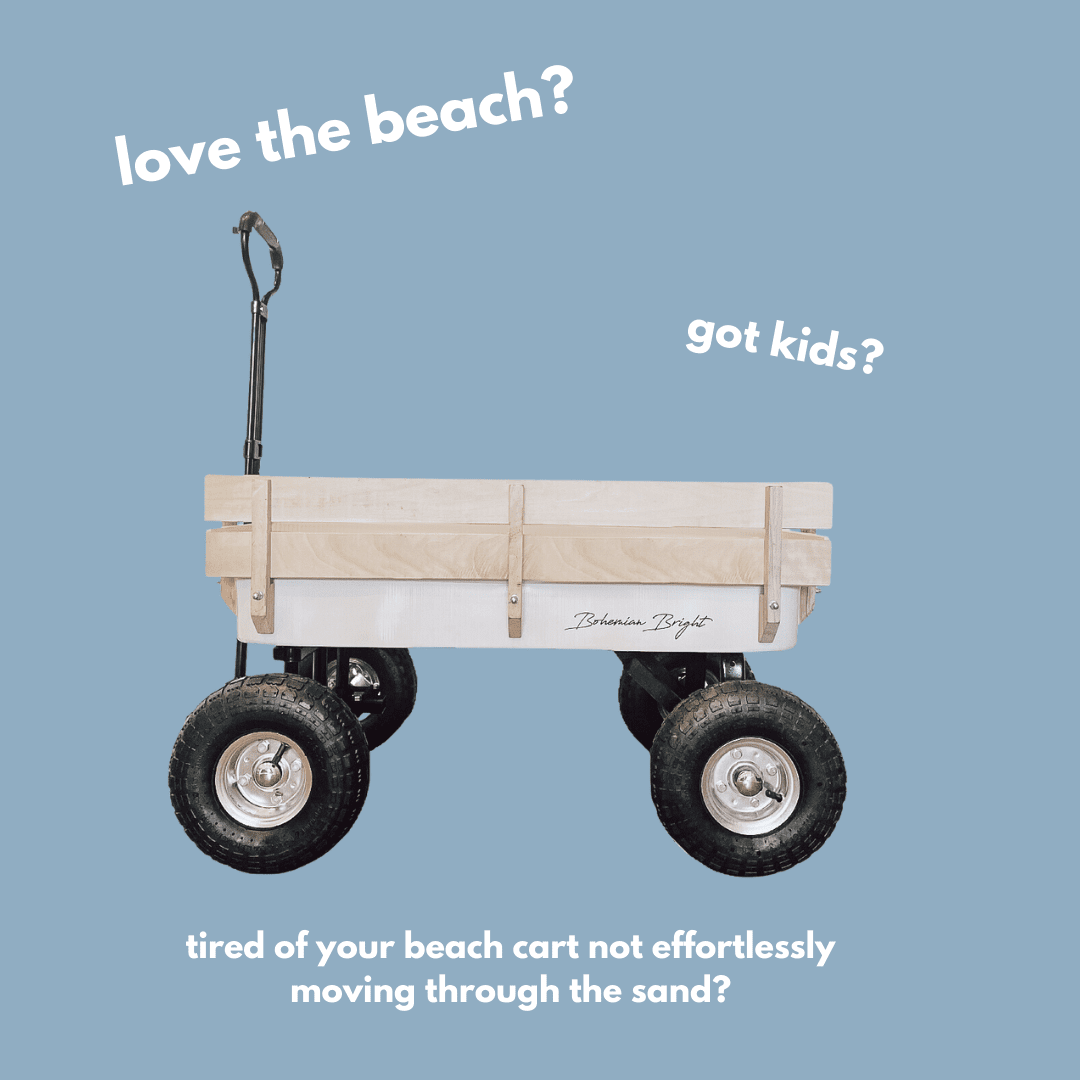 Beach Cart | Pearl | Bohemian Bright