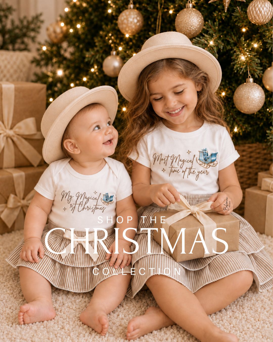 Kids & Baby Adjustable Little Fedora | Oliver Sand