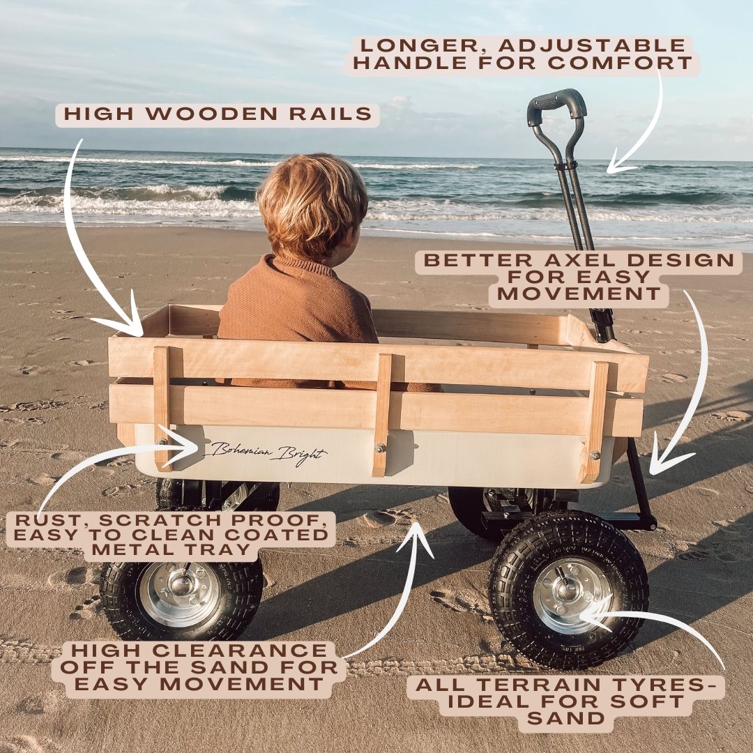 Beach Cart | Pearl | Bohemian Bright