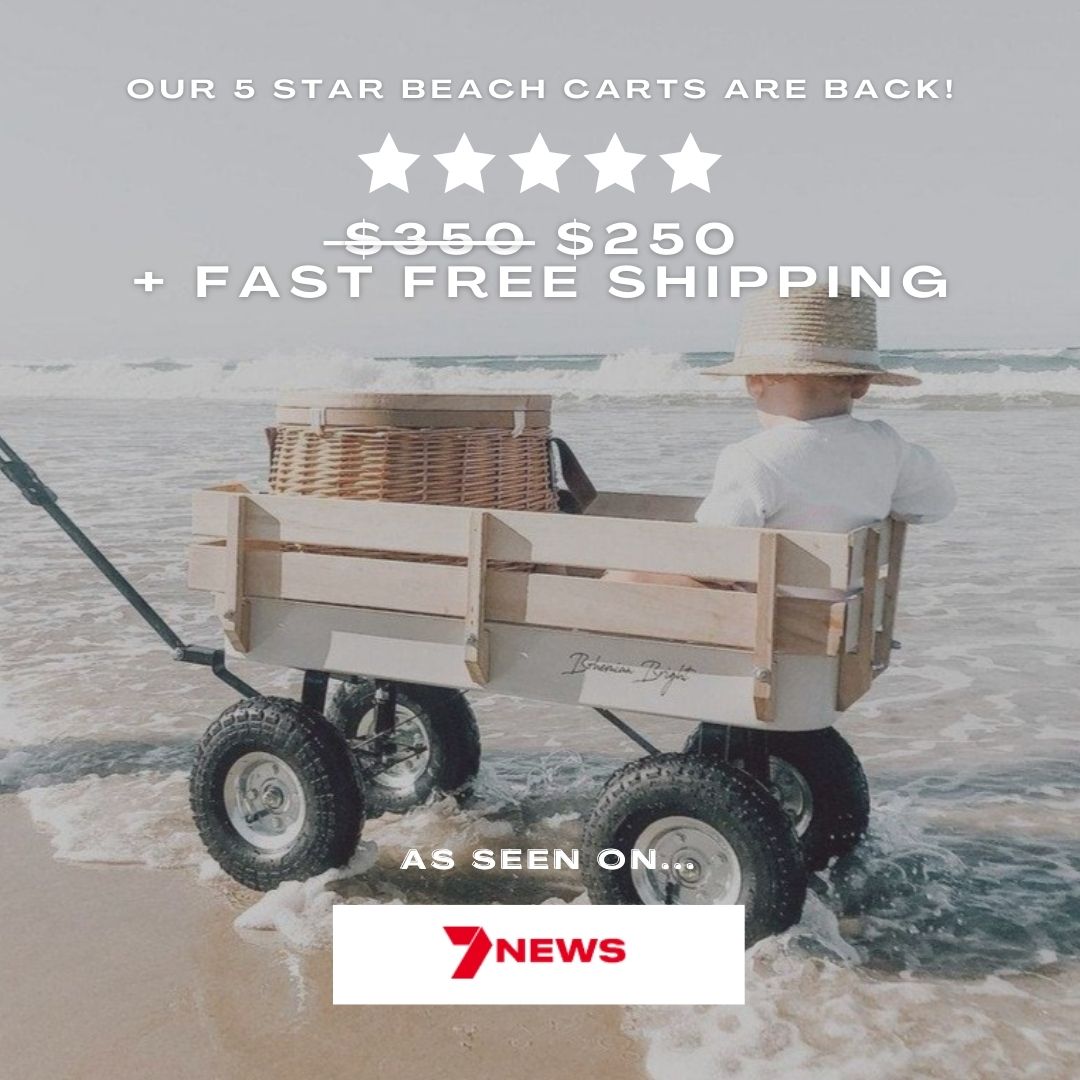 Beach Cart | Pearl | Bohemian Bright