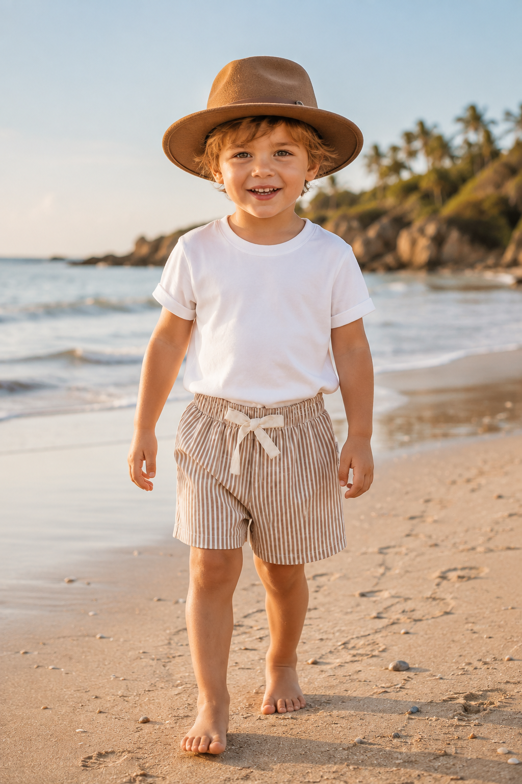 Kids and Baby Adjustable Little Fedora | Oliver Bear