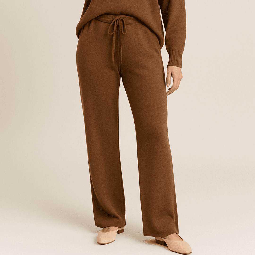 Chocolate Knit Pant | Bohemian Bright