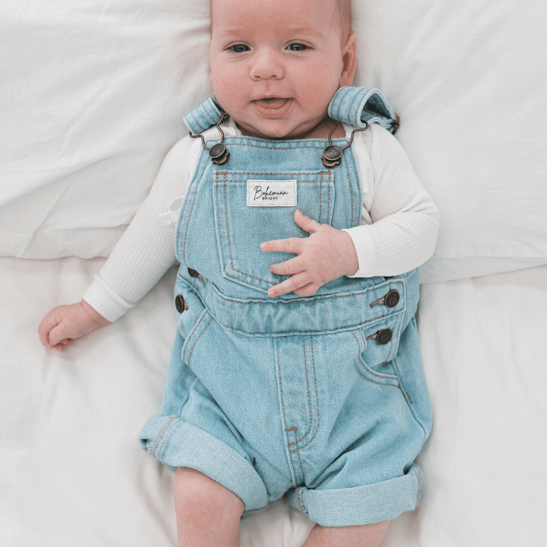 Seaside Denim Overalls | Bohemian Bright