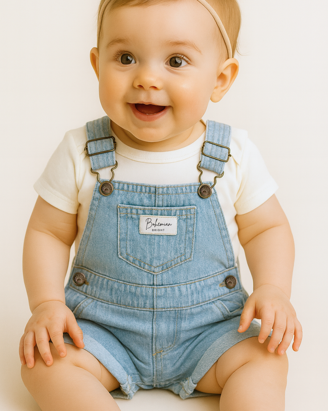 Soft Denim Overalls | Bohemian Bright
