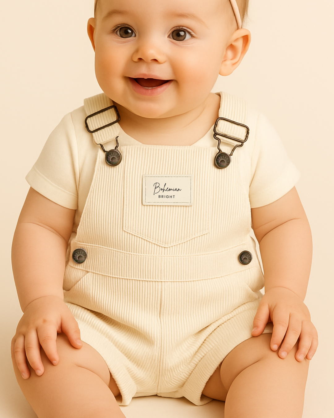 Cotton Cord Overalls | Bohemian Bright