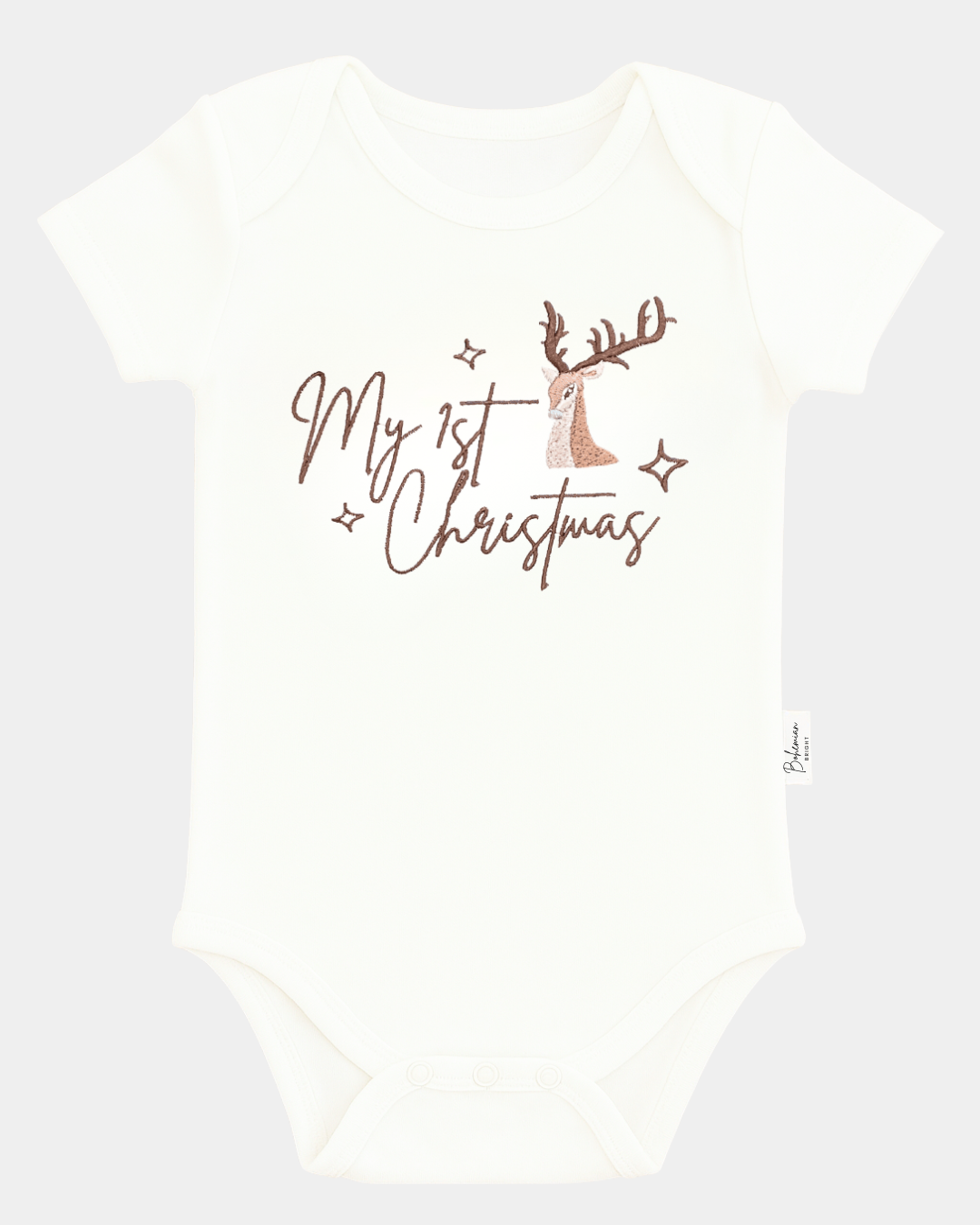 My First Christmas Baby Romper | PRE ORDER | Bohemian Bright