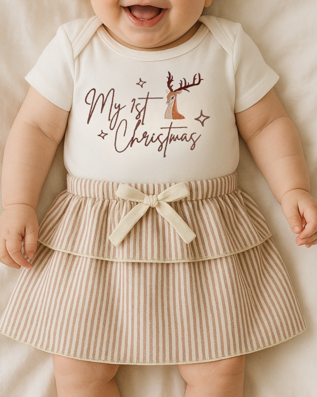 My First Christmas Baby Romper | PRE ORDER | Bohemian Bright
