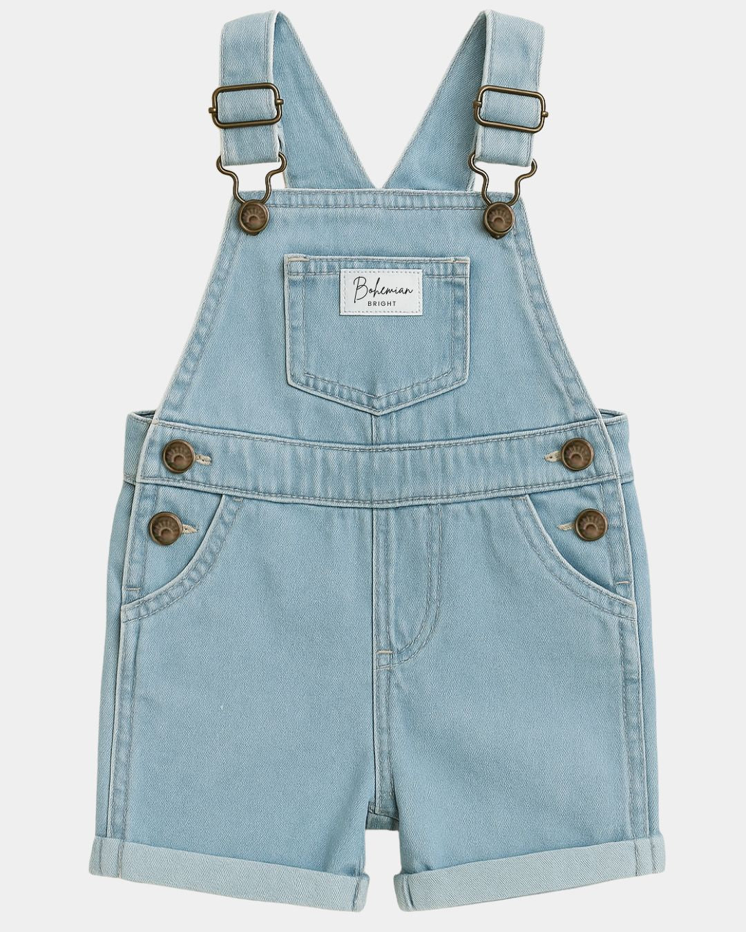 Soft Denim Overalls | Bohemian Bright