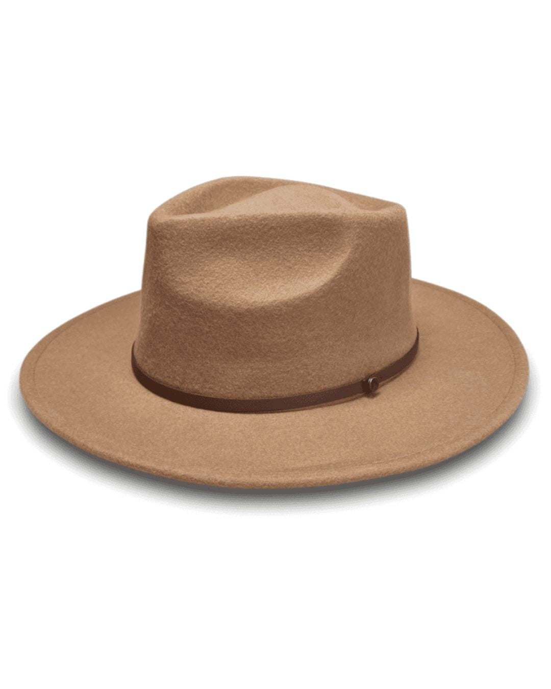 Oliver Tan Wool Fedora | Bohemian Bright