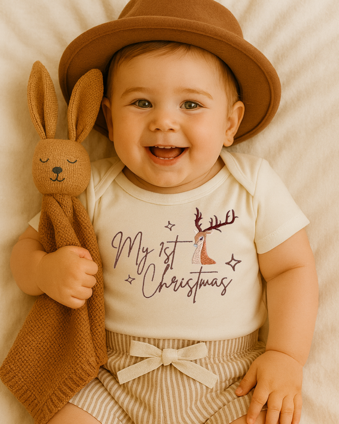 My First Christmas Baby Romper | PRE ORDER | Bohemian Bright