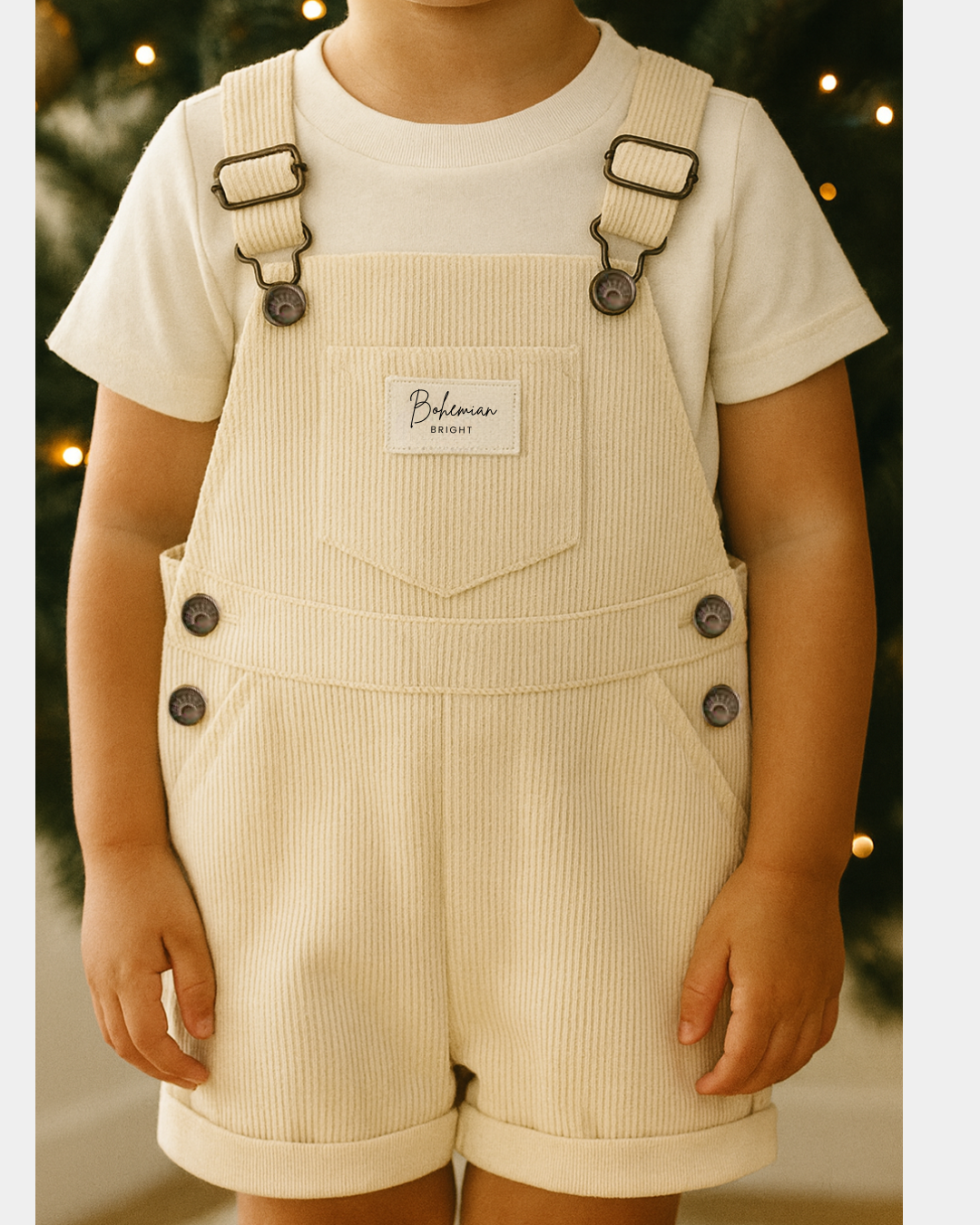 Cotton Cord Overalls | Bohemian Bright