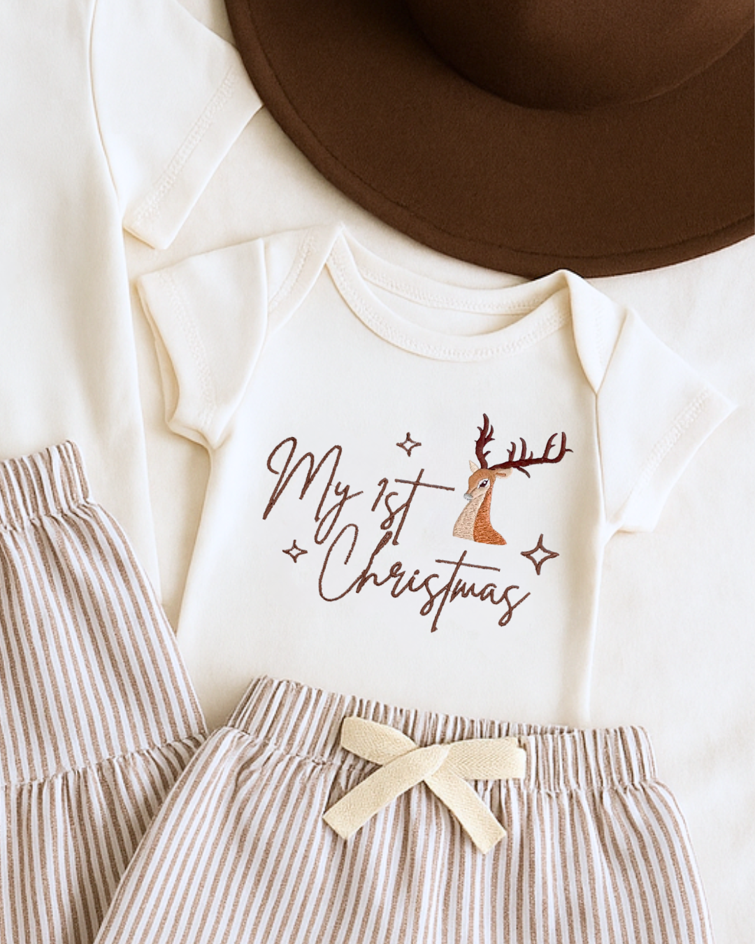 My First Christmas Baby Romper | PRE ORDER | Bohemian Bright