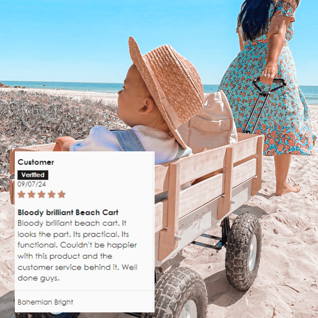 Beach Cart | Pearl | Bohemian Bright