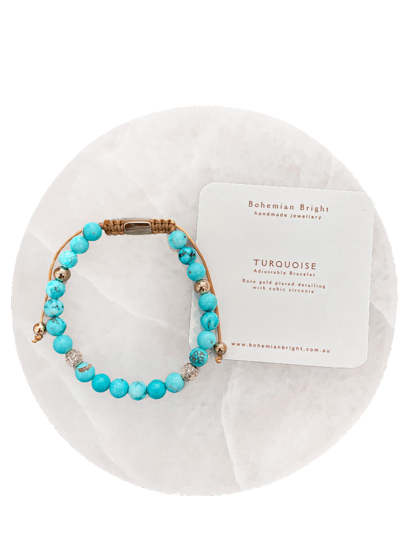 Turquoise Bracelet | Bohemian Bright