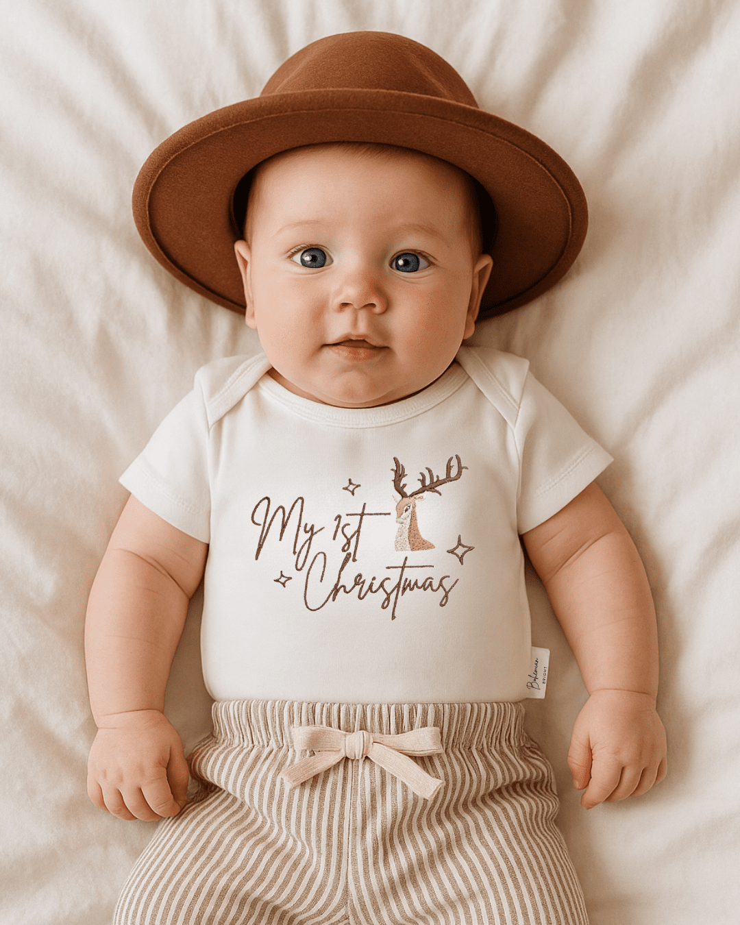 My First Christmas Baby Romper | PRE ORDER | Bohemian Bright