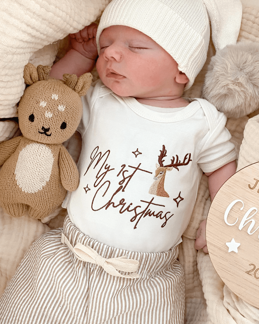 My First Christmas Baby Romper | PRE ORDER | Bohemian Bright