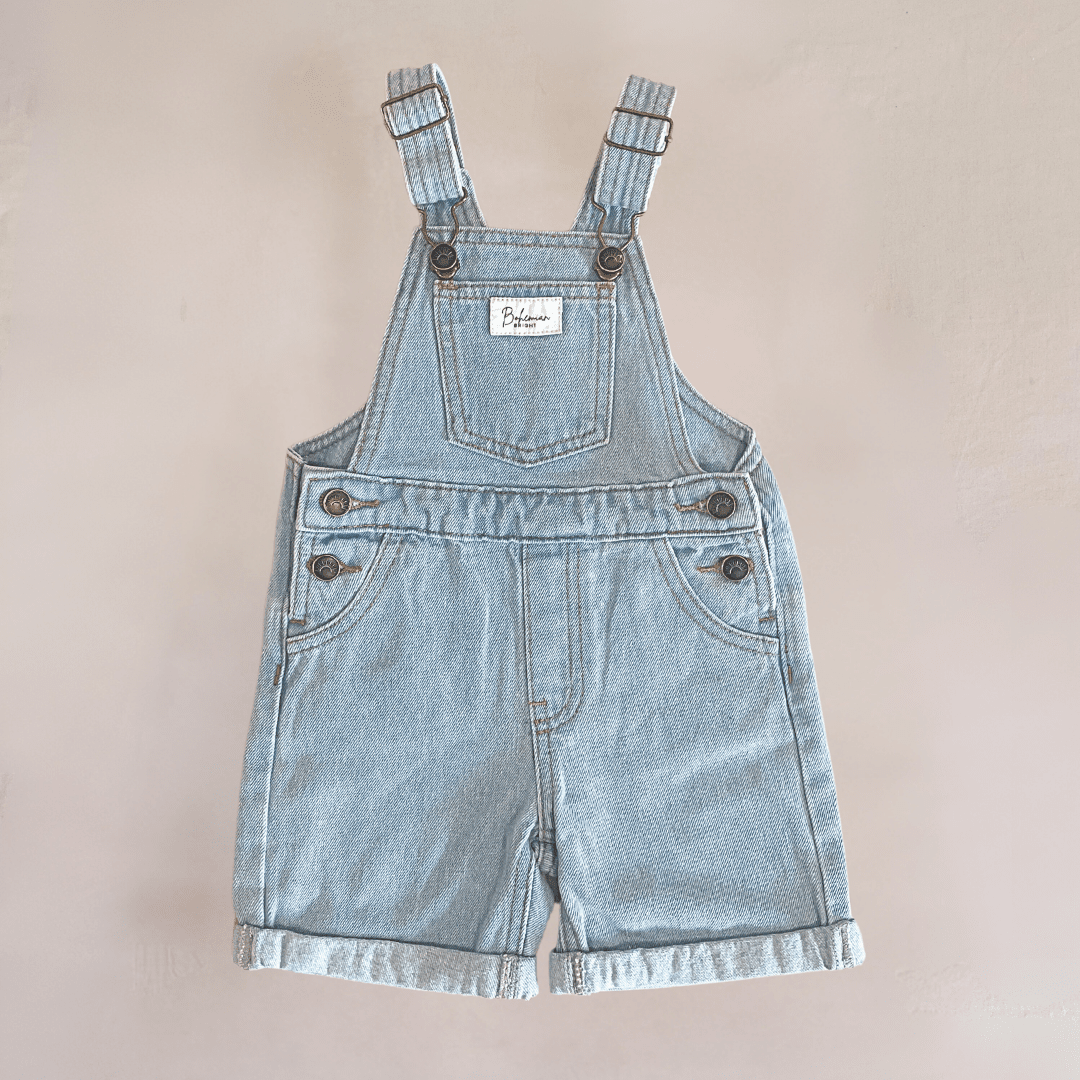 Seaside Denim Overalls | Bohemian Bright