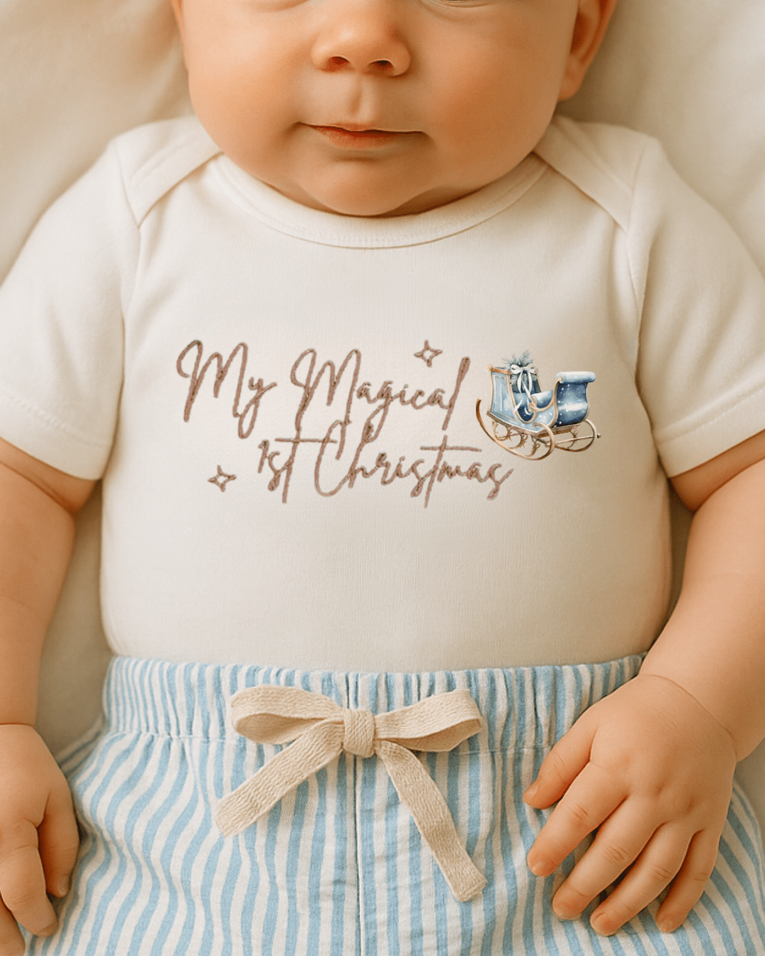 My Magical First Christmas Romper | Bohemian Bright