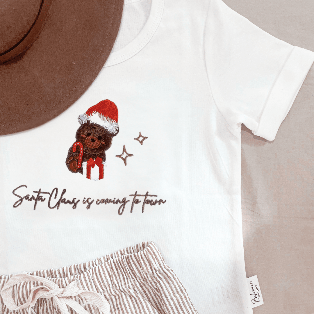 Christmas Bear T-Shirt | Bohemian Bright