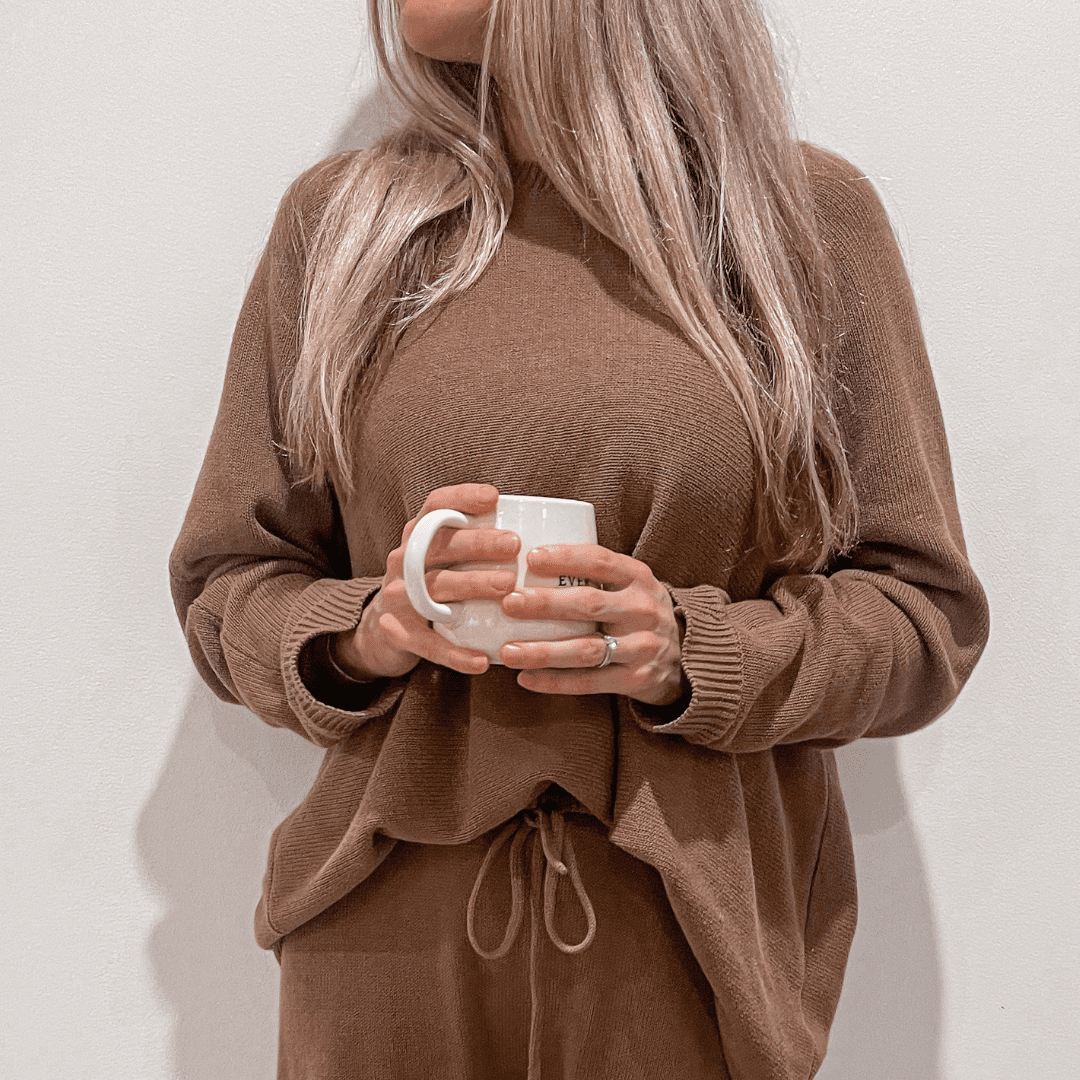 Mama Chocolate Knit Jumper | Bohemian Bright