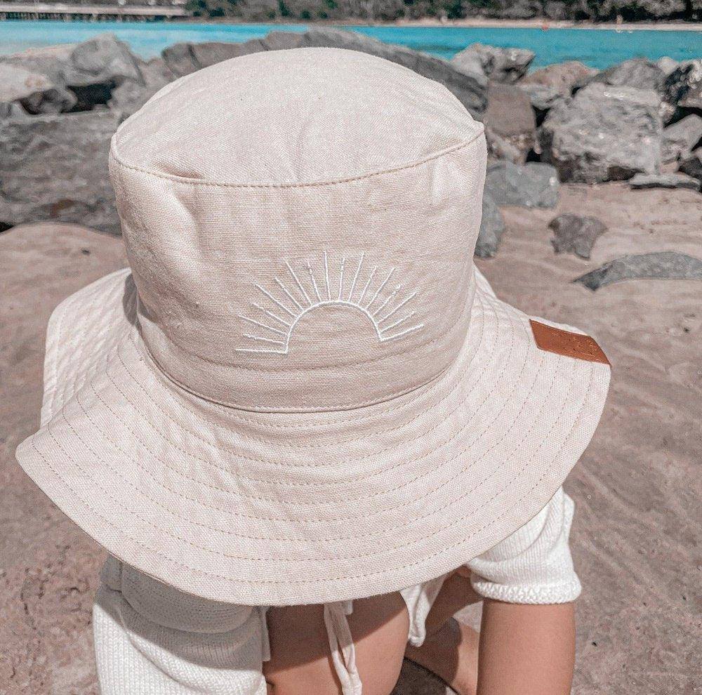 Sunbeam Bucket Hat- Natural | Bohemian Bright